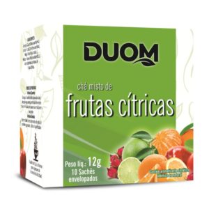 Chá Misto de Frutas Cítricas Duom 10 Sachês