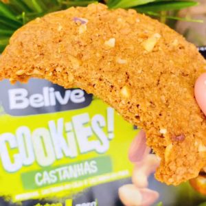 Cookies Sabor Castanhas Belive 80g - Image 2