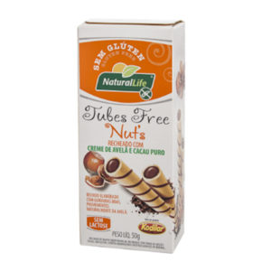 Tubes Free Nuts Creme de Avelã e Cacau Natural Life 50g