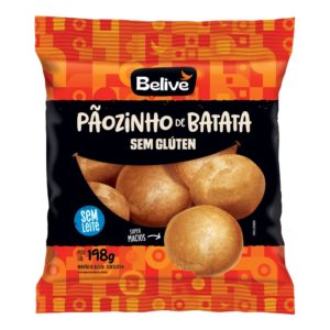 Pãozinho de Batata Sem Glúten Belive 198g