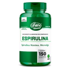 Spirulina (Espirulina) Unilife 150 comprimidos